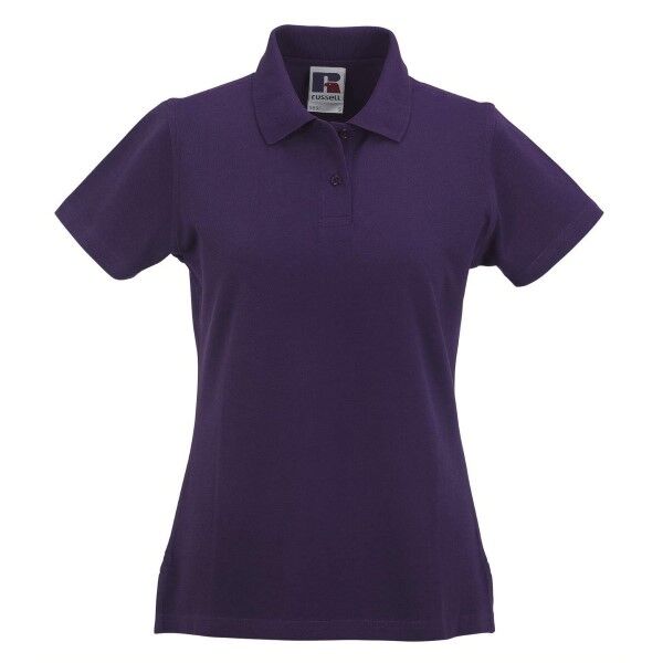 Russell Athletic F Classic Cotton Polo - Lilac  - Size: 569F - Color: violetti