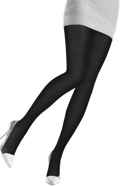 Oroblu Nives Fine Wool Tights - Black  - Size: 25980119003 - Color: musta