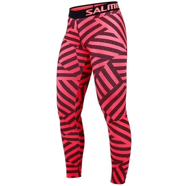 Salming Flow Tights Women - Coral  - Size: 1278635 - Color: Koralli