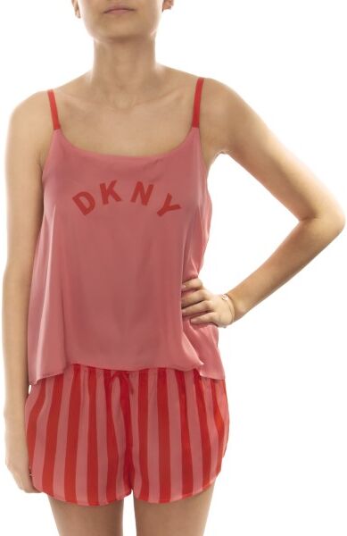 DKNY Walk The Line Cami And Boxer - Coral * Kampanja *  - Size: 3019344 - Color: Koralli