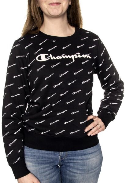 Champion Crewneck Sweatshirt - Black * Kampanja *  - Size: 111387 - Color: musta