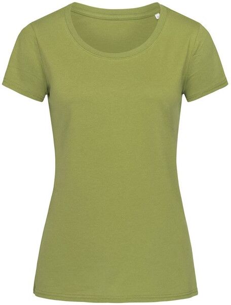 Stedman Janet Organic Women Crew Neck - Green  - Size: ST9300 - Color: vihreä