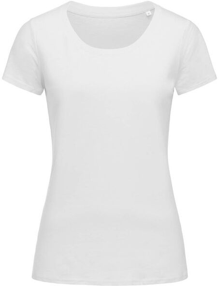 Stedman Janet Organic Women Crew Neck - White  - Size: ST9300 - Color: valkoinen