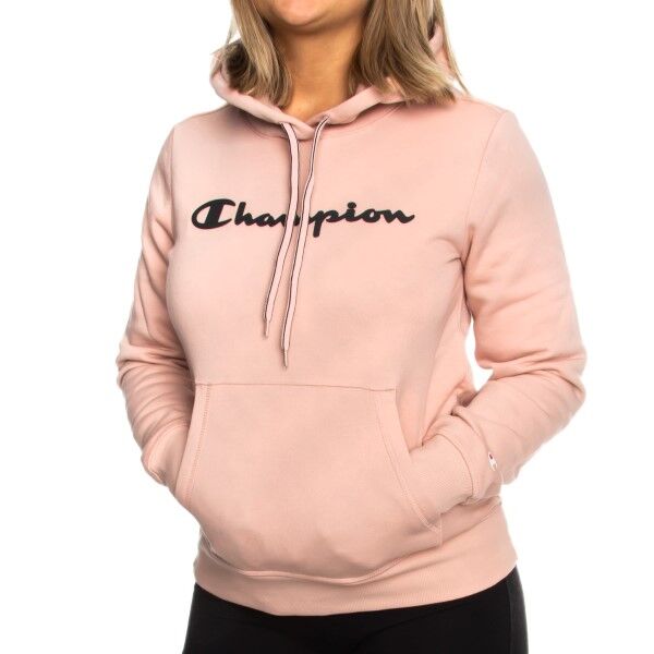 Champion Classics Women Hooded Sweatshirt - Ancientpink  - Size: 113207 - Color: vanha roosa