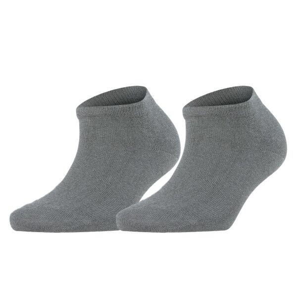 Falke 2 pakkaus Women Casual Happy Sneaker Sock - Grey  - Size: 46418 - Color: harmaa