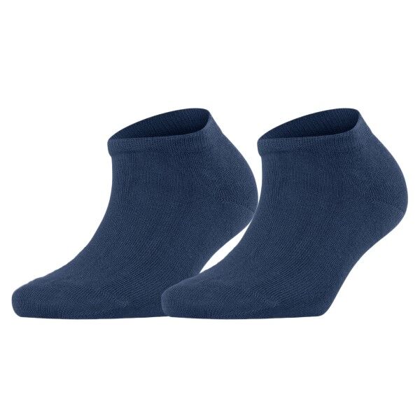 Falke 2 pakkaus Women Casual Happy Sneaker Sock - Royalblue  - Size: 46418 - Color: royalsininen