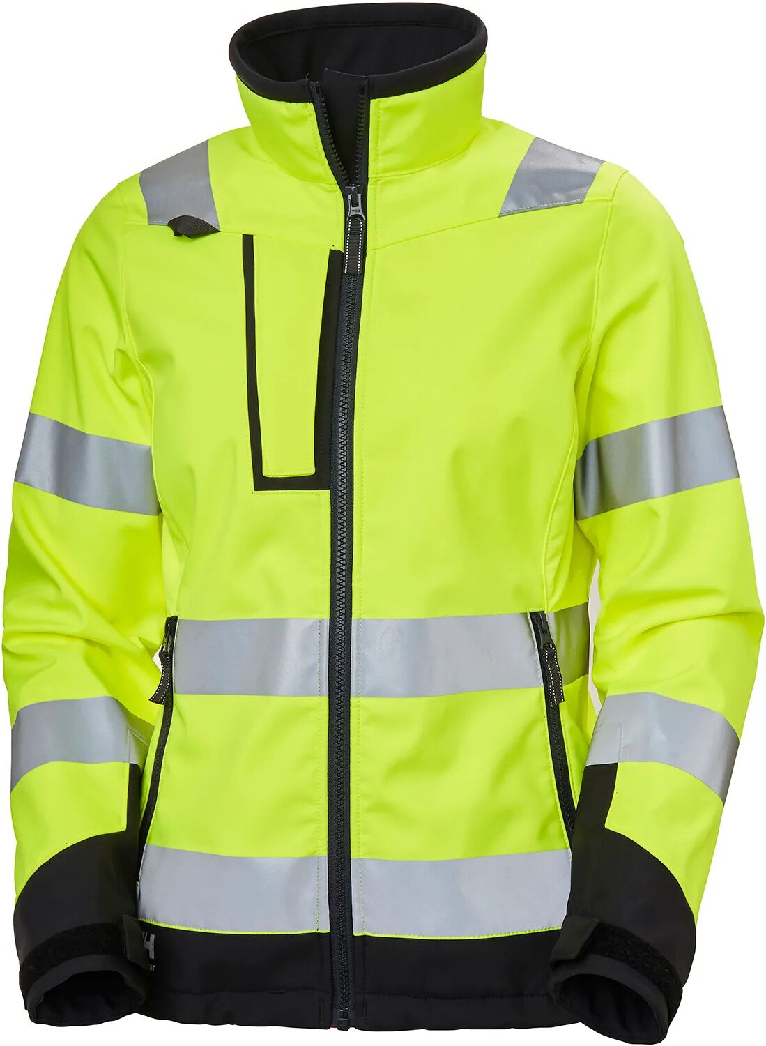 HH Workwear Helly Hansen Work W Luna Hi Vis Softshell Jacket   Hh Workwear Fi L Yellow  Male