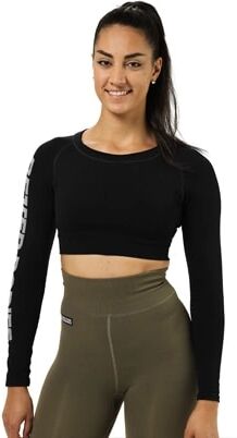 Better Bodies Bowery Cropped Ls Black, Xs