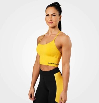 Better Bodies Astoria Seamless Bra Yellow, M