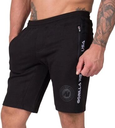 Gorilla Wear Saint Thomas Sweatshorts Black, Xl