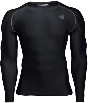 Gorilla Wear Hayden Compression Longsleeve Black/grey, Xxxl