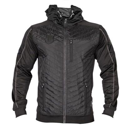 Gorilla Wear Jefferson Front Padded Jacket Black/grey, M