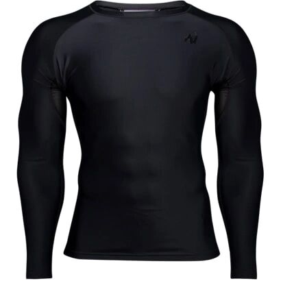 Gorilla Wear Hayden Compression Longsleeve Black, Xxl