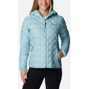 Doudoune en duvet à capuche delta ridge - femme Aqua Haze S