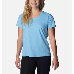 Columbia T-shirt technique sun trek - femme Vista Bleu XS - Publicité