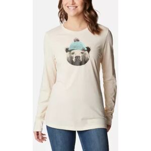 Columbia T-shirt manches longues hidden haven - femme Chalk, Unbearable S - Publicité