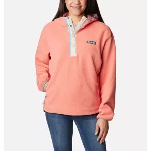 Columbia Hoodie en sherpa helvetia - femme Faded Peach L - Publicité