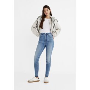 Stradivarius Jean 1450 skinny taille très haute  Denim bleu 36