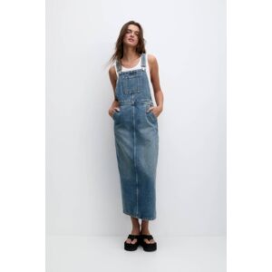 Pull&Bear Salopette Jupe Denim Bleu moyen S female - Publicité