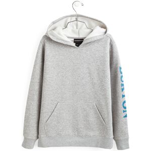 BURTON ELITE PULLOVER HOODIE GRAY HEATHER M