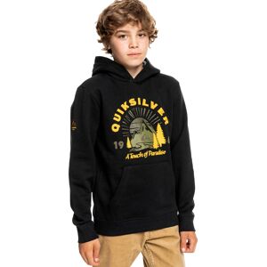 QUIKSILVER BIG LOGO SNOW HOODIE YOUTH TRUE BLACK S