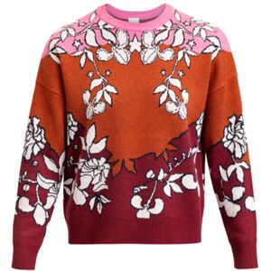 ROXY ROXY X ROWLEY SWEATER BURNT HENNA LAUREL FLORAL XS