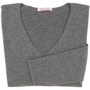 LES POULETTES BIJOUX Pull Femme 100% Cachemire Oversize Gris Anthracite - Publicité