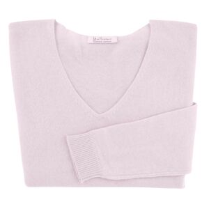 LES POULETTES BIJOUX Pull Femme 100% Cachemire Oversize Rose - Publicité