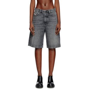 Diesel - Short en denim clean-wash - Shorts - Femme - Noir 23 - Publicité