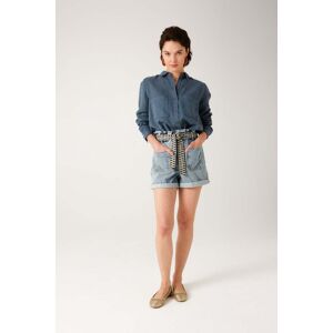 Promod Short taille haute + ceinture Jean moyen 48