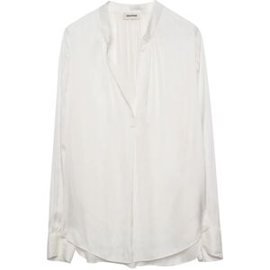 Blouse Tink Satin Blanc - Taille Xs - Femme