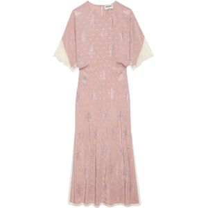 Zadig&Voltaire Robe Rey Soie Jacquard Primerose - Taille S - Femme - Publicité