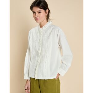 - Blouse Eureliana blanche Blanc