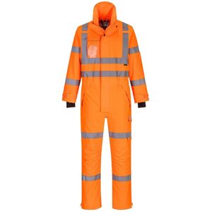 Combinaison imperméable et résistante conditions Extrêmes l - Orange / Noir - Orange / Noir - Portwest - Publicité