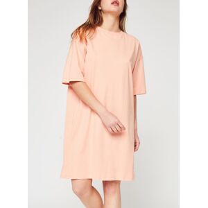 Patch Detail T-Shirt Dress N par NA-KD Orange S Accessoires