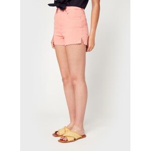 Raw Hem Slit Denim Shorts N par NA-KD Orange 40 Accessoires