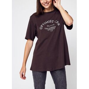 Organic Optimist Tee par NA-KD Marron M Accessoires