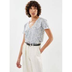 Tee-Shirt Imprime - BW10555 par IKKS Women Bleu XL Accessoires - Publicité