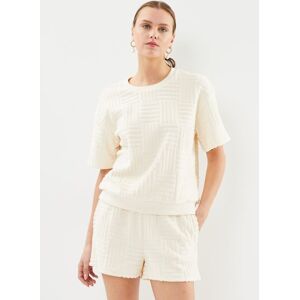 VIMENLO CREWNECK S/S TOP par Vila Beige S Accessoires - Publicité