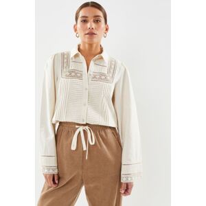 Vijolina Ls Button Shirt/Rou par Vila Beige 38 Accessoires - Publicité