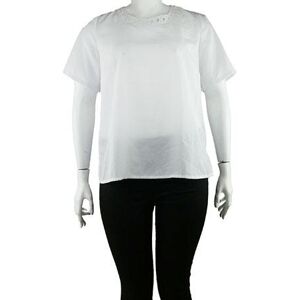 Top manches courtes -Daxon--Blanc-48 - XL-Féminin  48