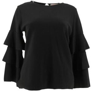 Blouse-Camaïeu--Noir-42 - L-Féminin  42 - Publicité