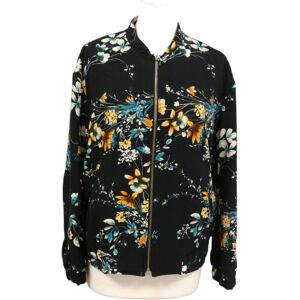 Blouson léger à fleurs - Zara - S Bleu S - Publicité