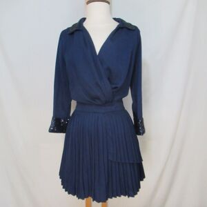 RF175 - Combishort effet robe - Little Miss Captain - Taille S  Bleu S - Publicité