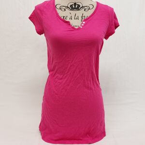 Tunique - rose - taille 2 - boutons - T2 Rose T2 - Publicité