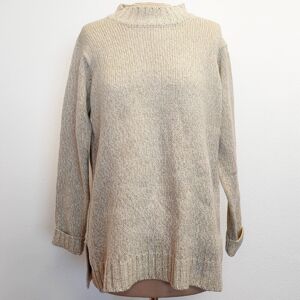 Pull en mailles beige "Daxon" - 46 - Femme Ecru 46