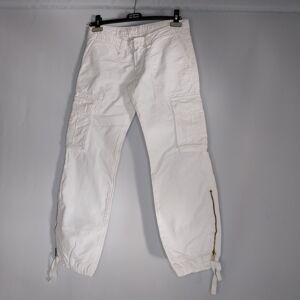Pantalon - Femme - Le temps des cerises - T 30 Blanc 30 - Publicité