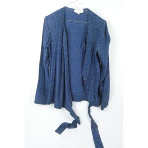 Sézane chemise en soie - Taille 36 Bleu 36 - Publicité