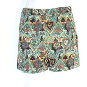 Bermuda Short Femme Vert ZARA Taille M Vert M - Publicité