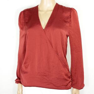 T-shirt Femme Rouge Brique LES TEMPS DES CERISES Taille M Rouge M - Publicité